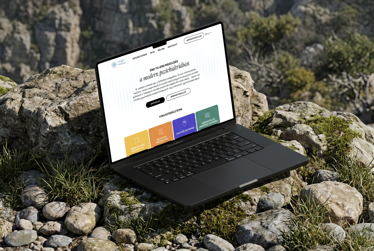 Insight Medical — desktop mockup