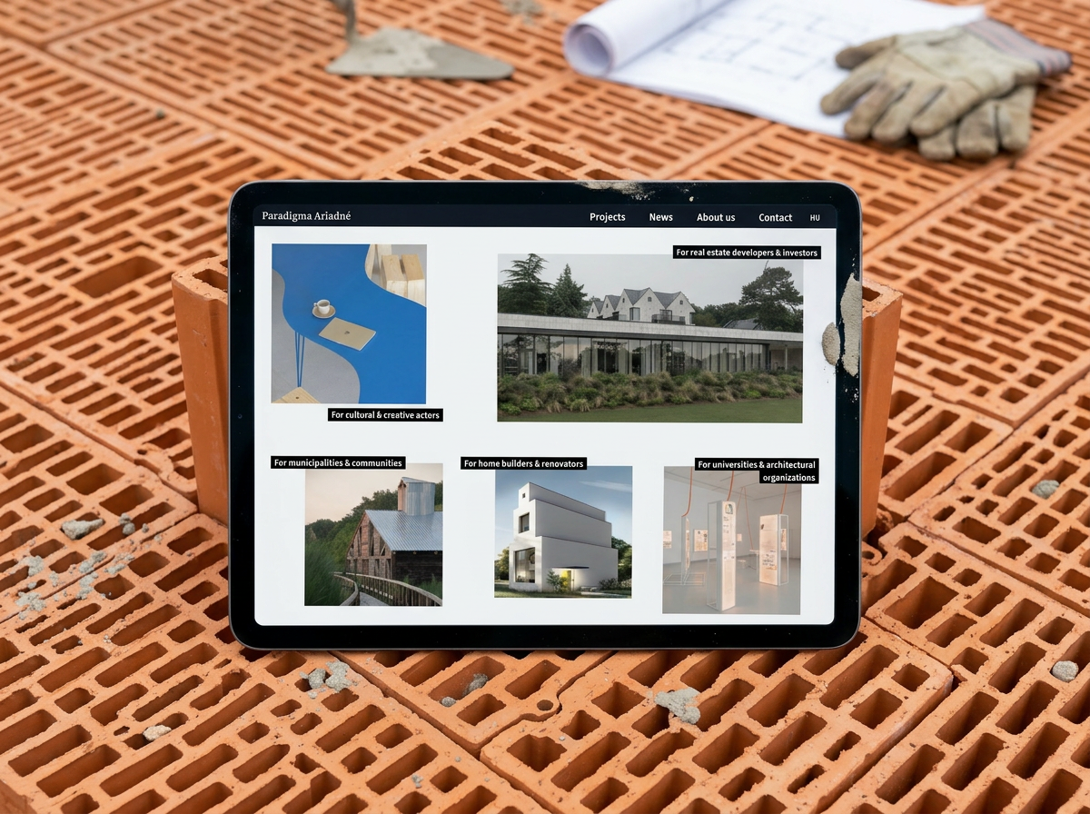 Paradigma Ariadne — tablet mockup