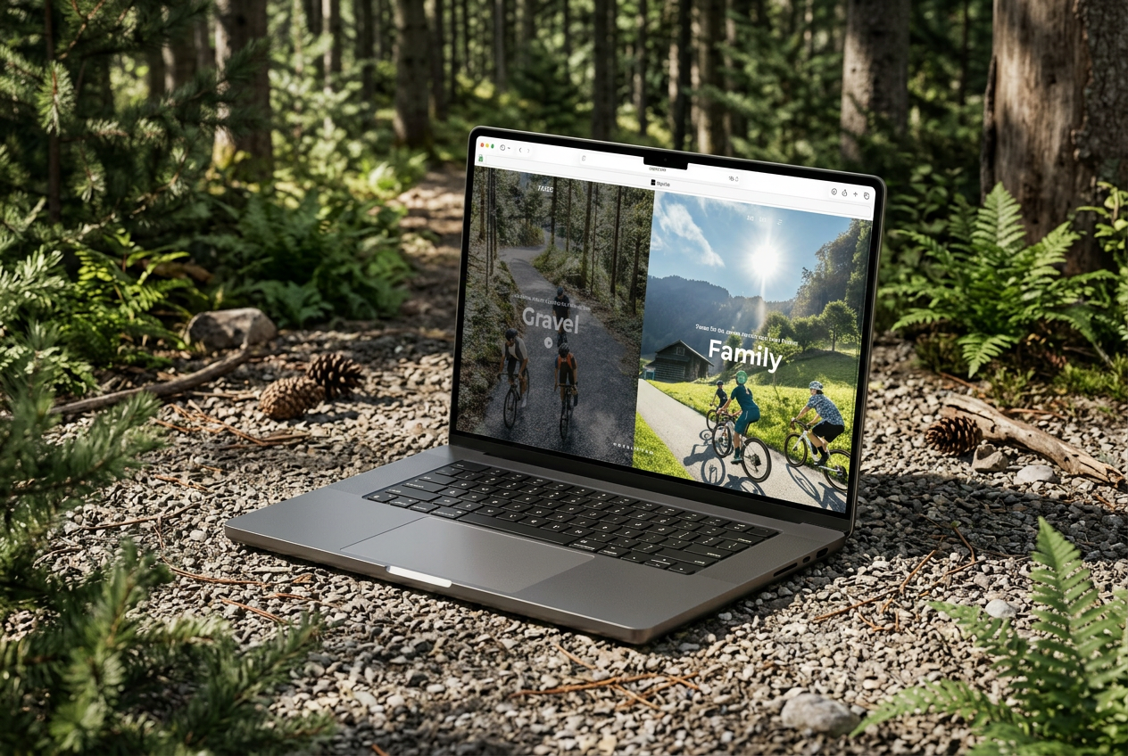 Zug Ride — desktop mockup